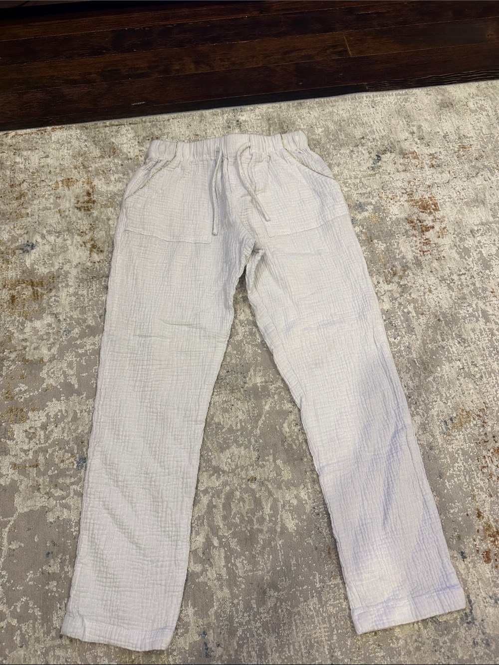 White Cotton pants